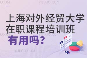 上海對(duì)外經(jīng)貿(mào)大學(xué)在職課程培訓(xùn)班有用嗎?
