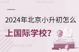 2024年北京小升初怎么上國際學校？