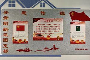 北京市朝陽區新亞學校開展團課活動：共繪青春新篇章！