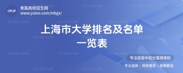 最新！2025上海市大學(xué)排名及名單一覽表