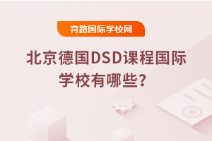 北京德國DSD課程國際學校有哪些？
