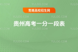 2025年貴州高考一分一段表
